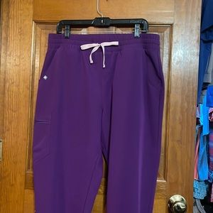 Figs magic purple high waisted Zamora XL TALL